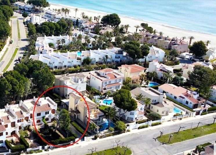 Willa Chalet A 100M De La Playa De Cristal, Pino Alto L'L'Hospitalet de l'Infant Zewnętrze zdjęcie